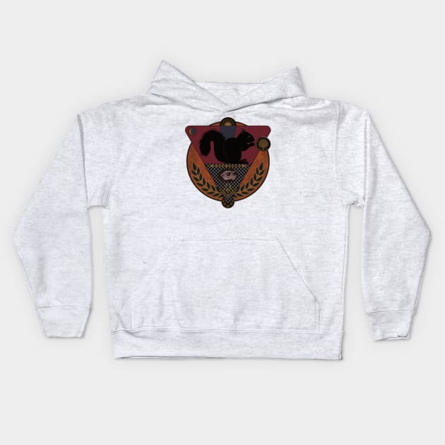 New Squirrel Order Kids Hoodie by SunGraphicsLab